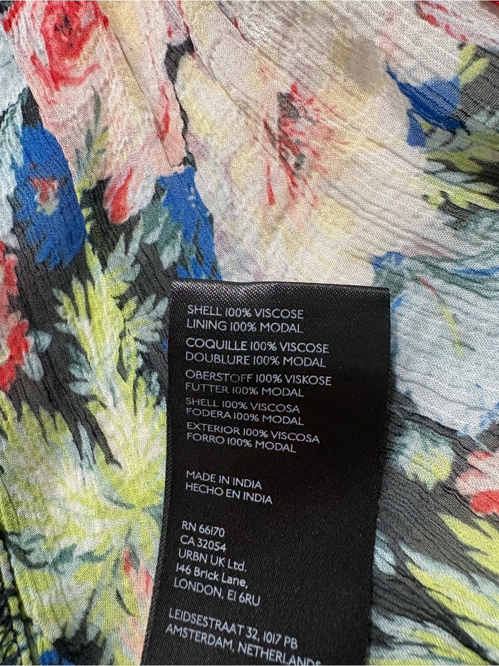 Anthropologie The Marais Printed Chiffon Maxi Dress - Picture 14 of 16